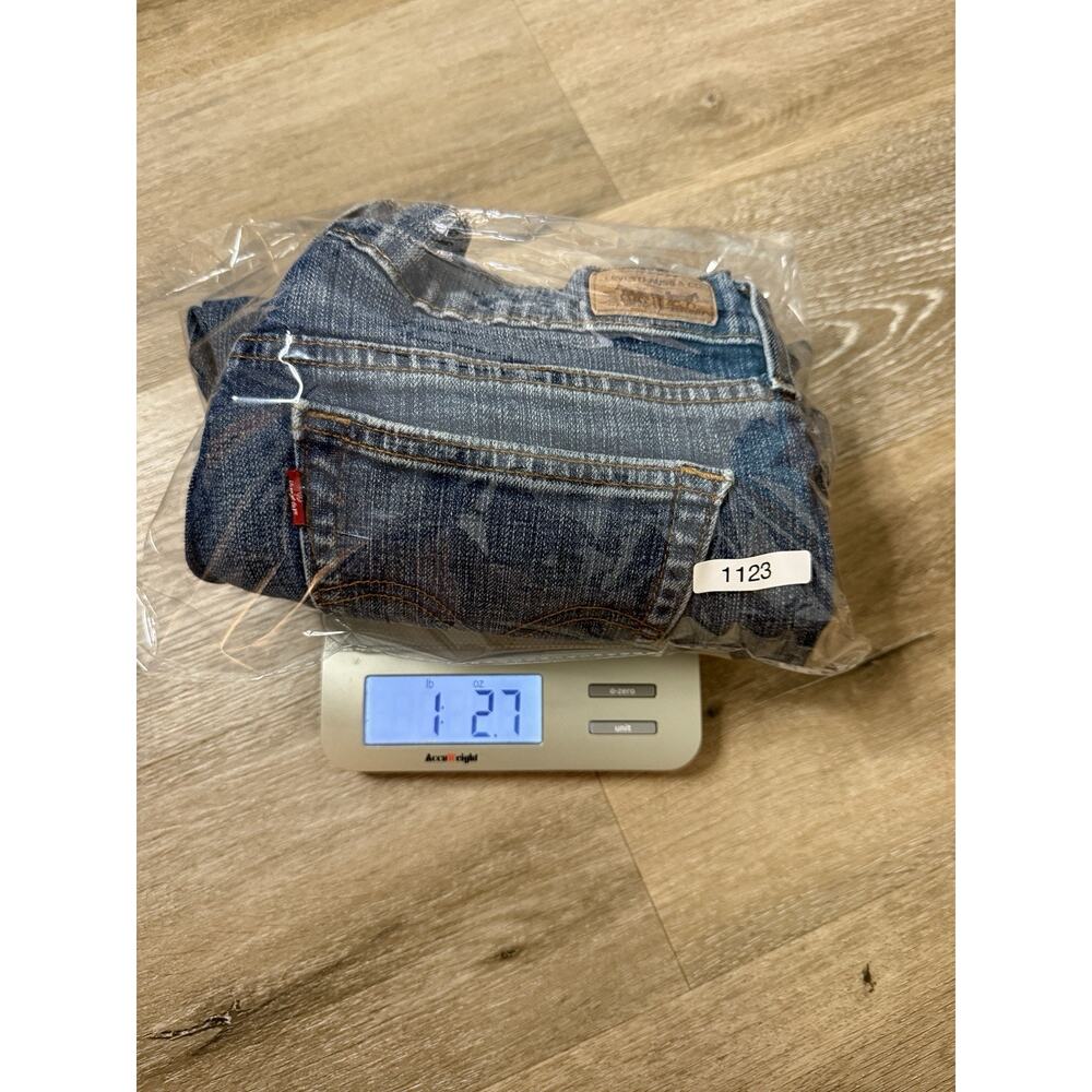Levi’s 505 Women’s Jeans Size 6M 30x24 Mid Rise Straight Leg Hemmed Blue - Picture 16 of 16